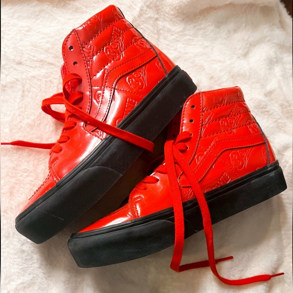 Vans x David Bowie shoes w7